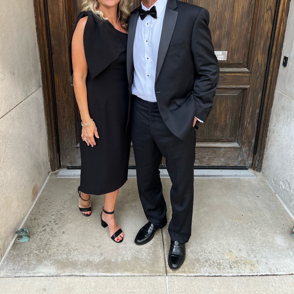 Black Nordstrom One-Shoulder Tiffany Dress